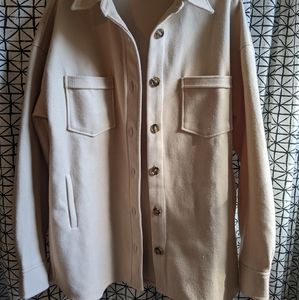 Tan Shacket (Oversized Jacket) NWOT
